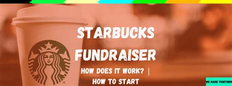 starbucks donation request|Starbucks Fundraiser: How It Works .
